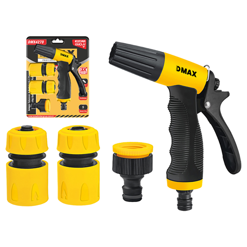 DMAX 2 FONKSİYONLU SULAMA TABANCASI (5 PARÇA SET)